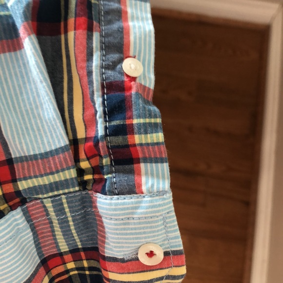 Men’s Blue Plaid Aeropostale Shirt - Picture 7 of 7